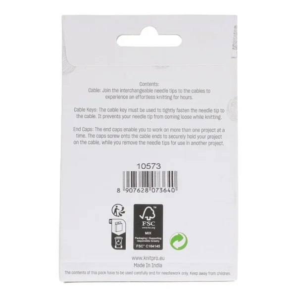 KnitPro Swivel valas prisukamiems virbalams (360°)