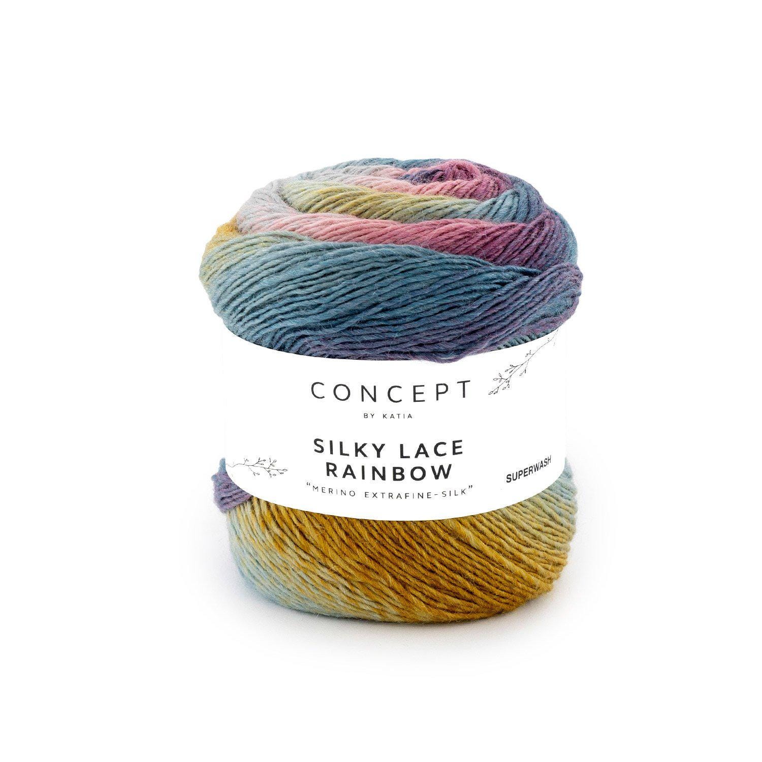 Concept by Katia Silky Lace Rainbow