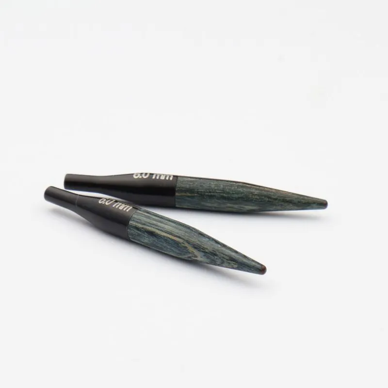 Prisukami virbalai KnitPro Denim Indigo Wood mini (5 cm)